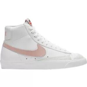 New Nike Blazer Mid ‘77 Shoes White/Pink Oxford Women Size 8.5 Never Worn
